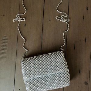 Mini Beaded Crossbody Bag